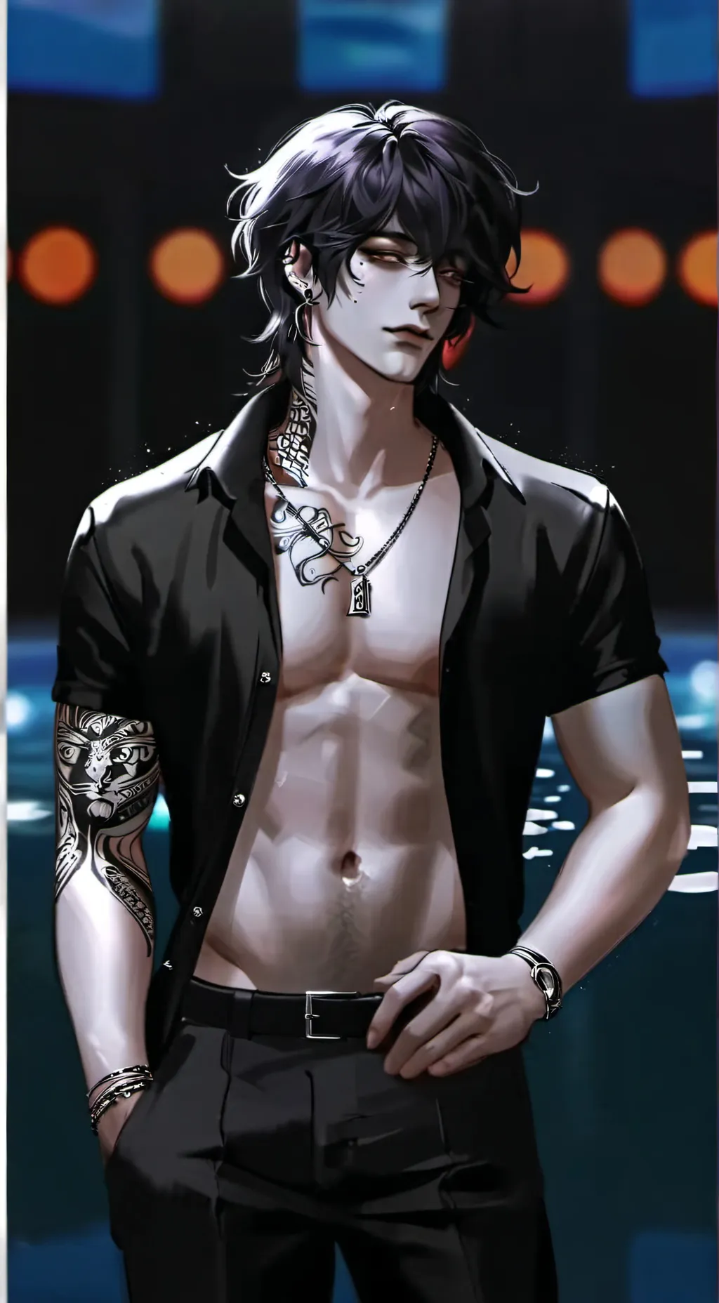 ai character: Benson background