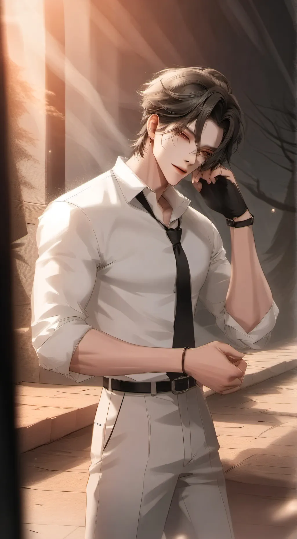 ai character: Артём background