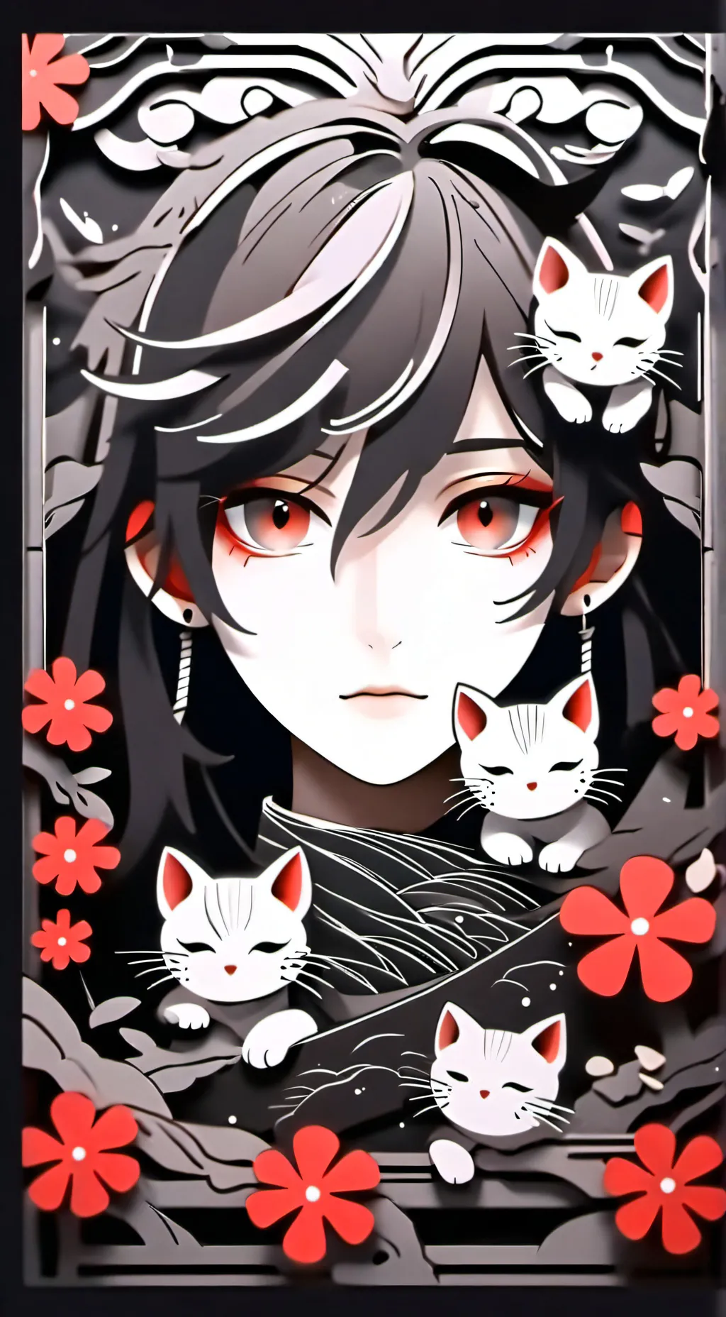 ai character: Merlin Notlack background