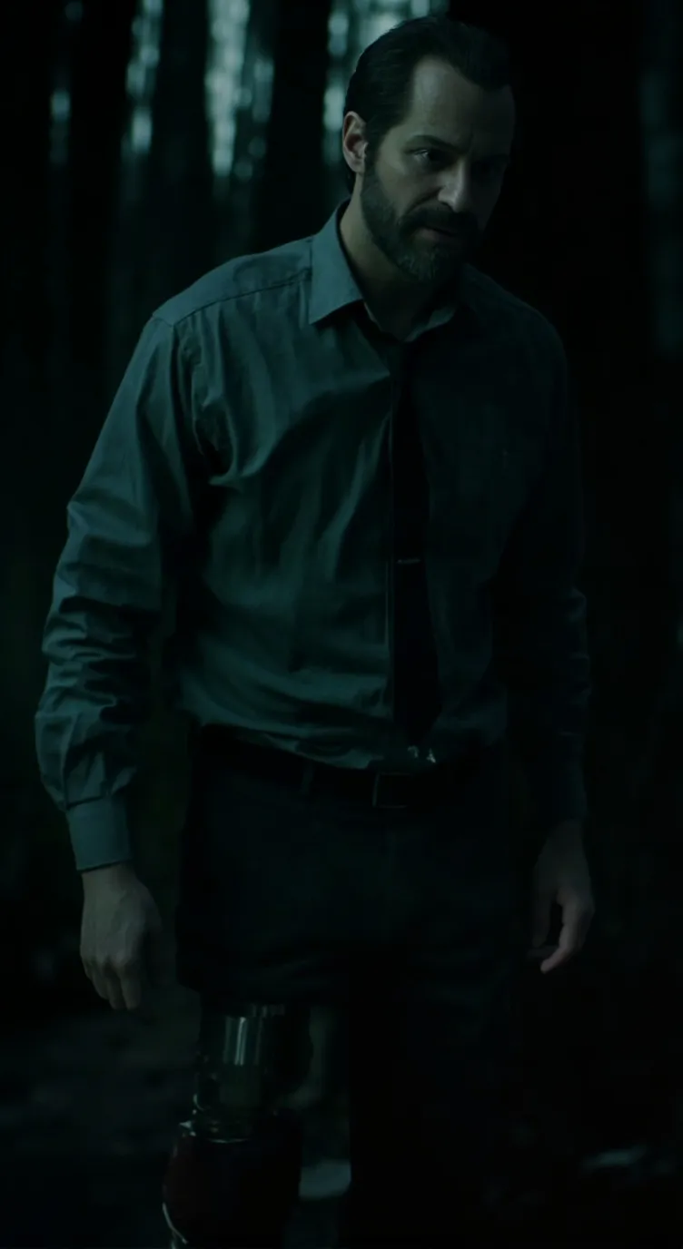 ai character: Survivr of srn hed background