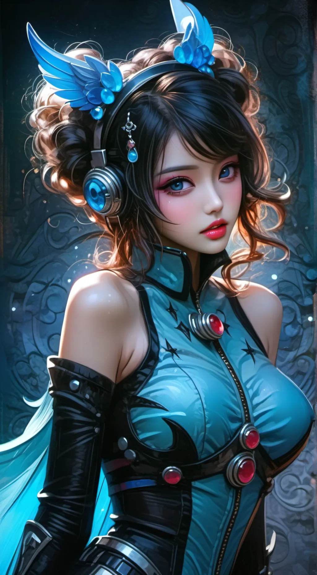 ai character: Janis claveria background