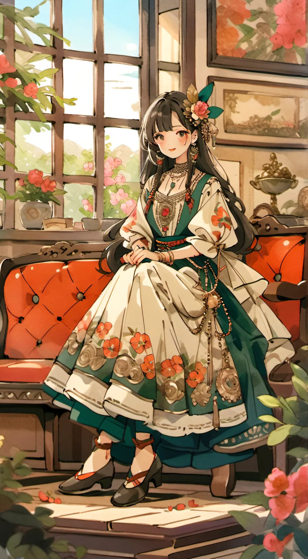 ai character: gostosa background