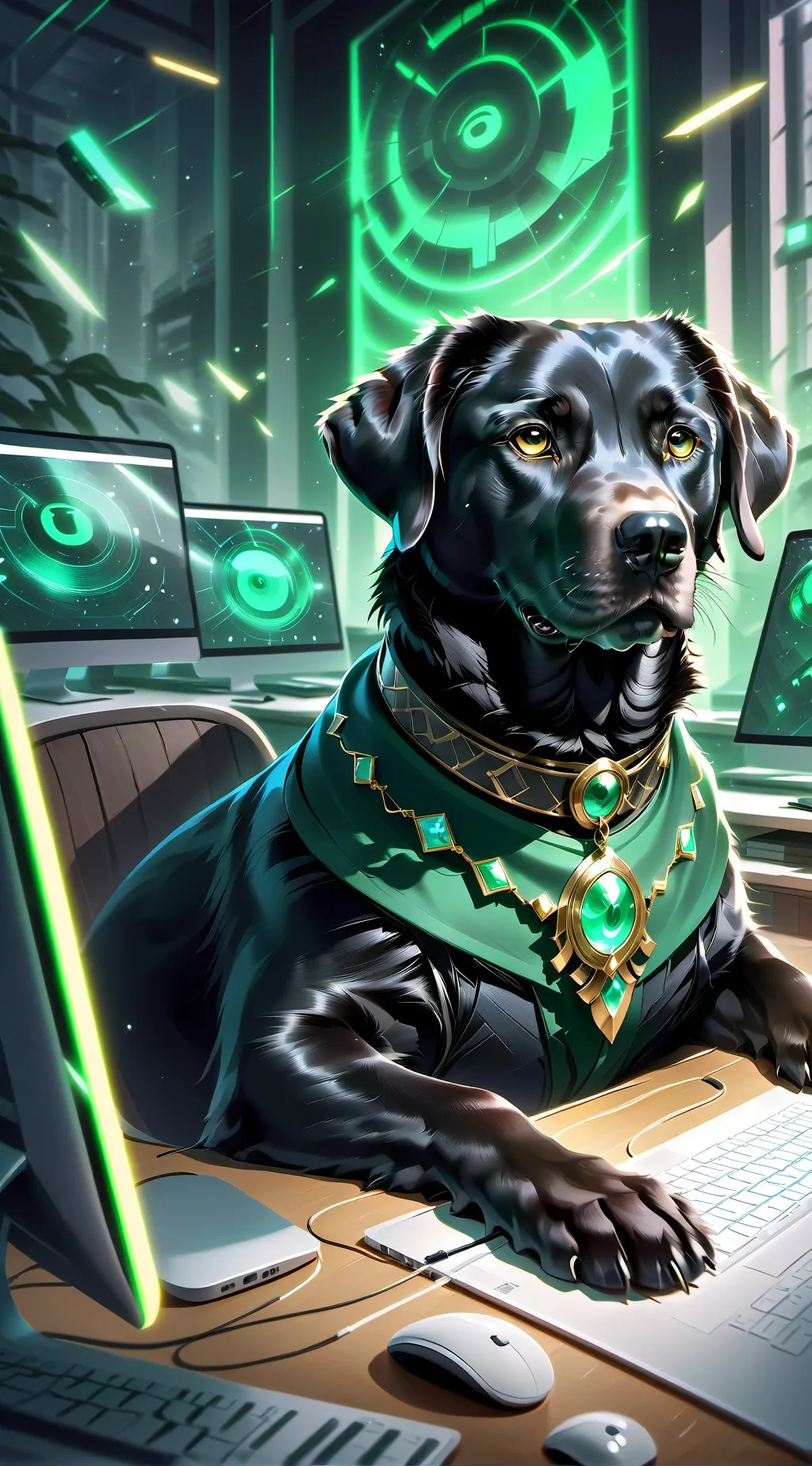 ai character: Forsaken AGAINNN- background