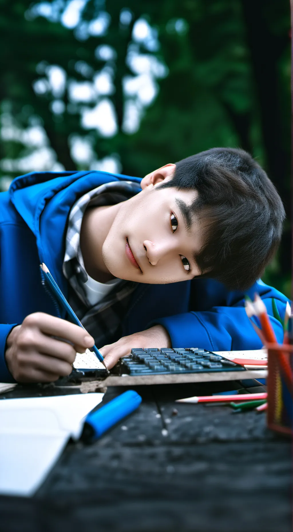 ai character: Cult school background