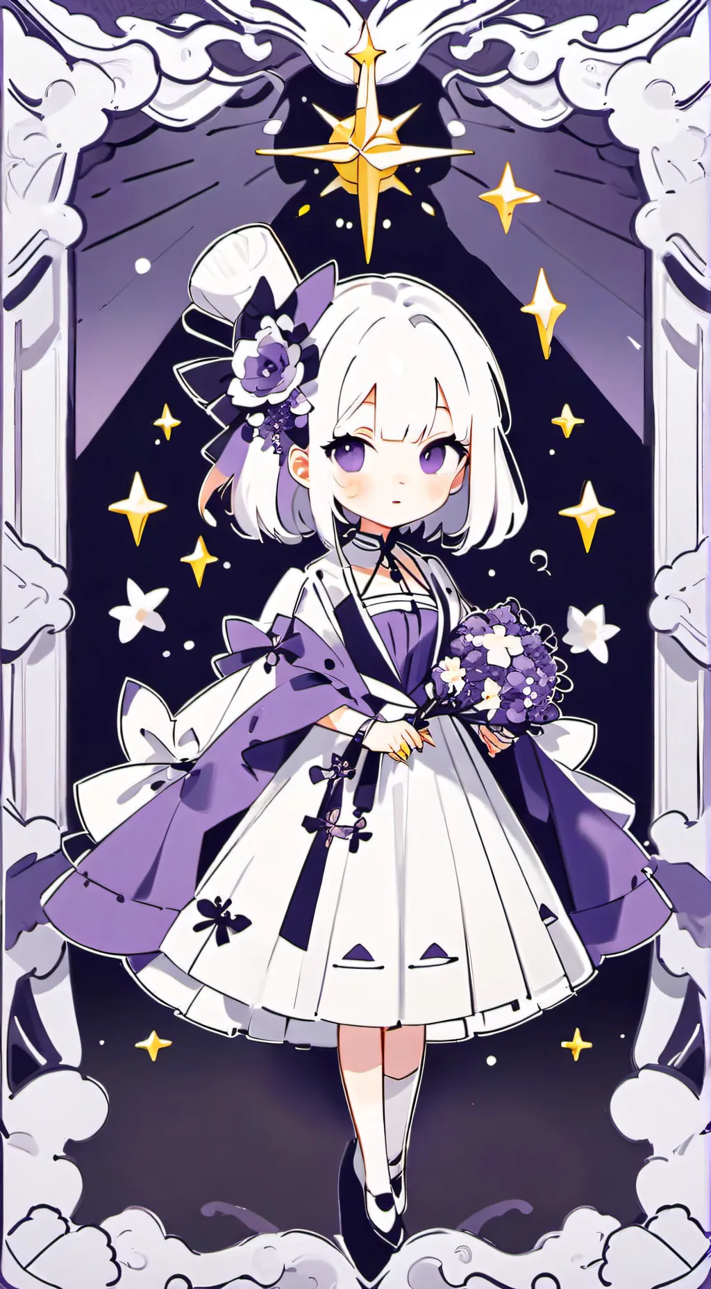 ai character: Lumien  background