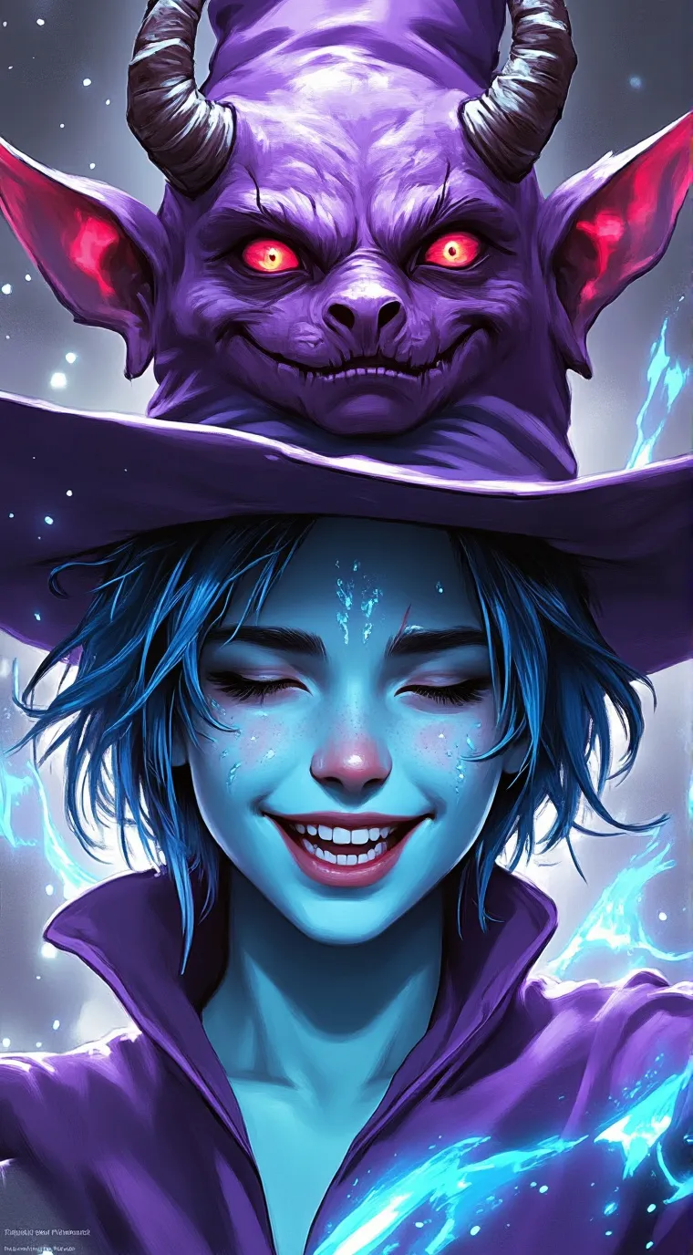 ai character: 💊Gigi and Connie👻 background