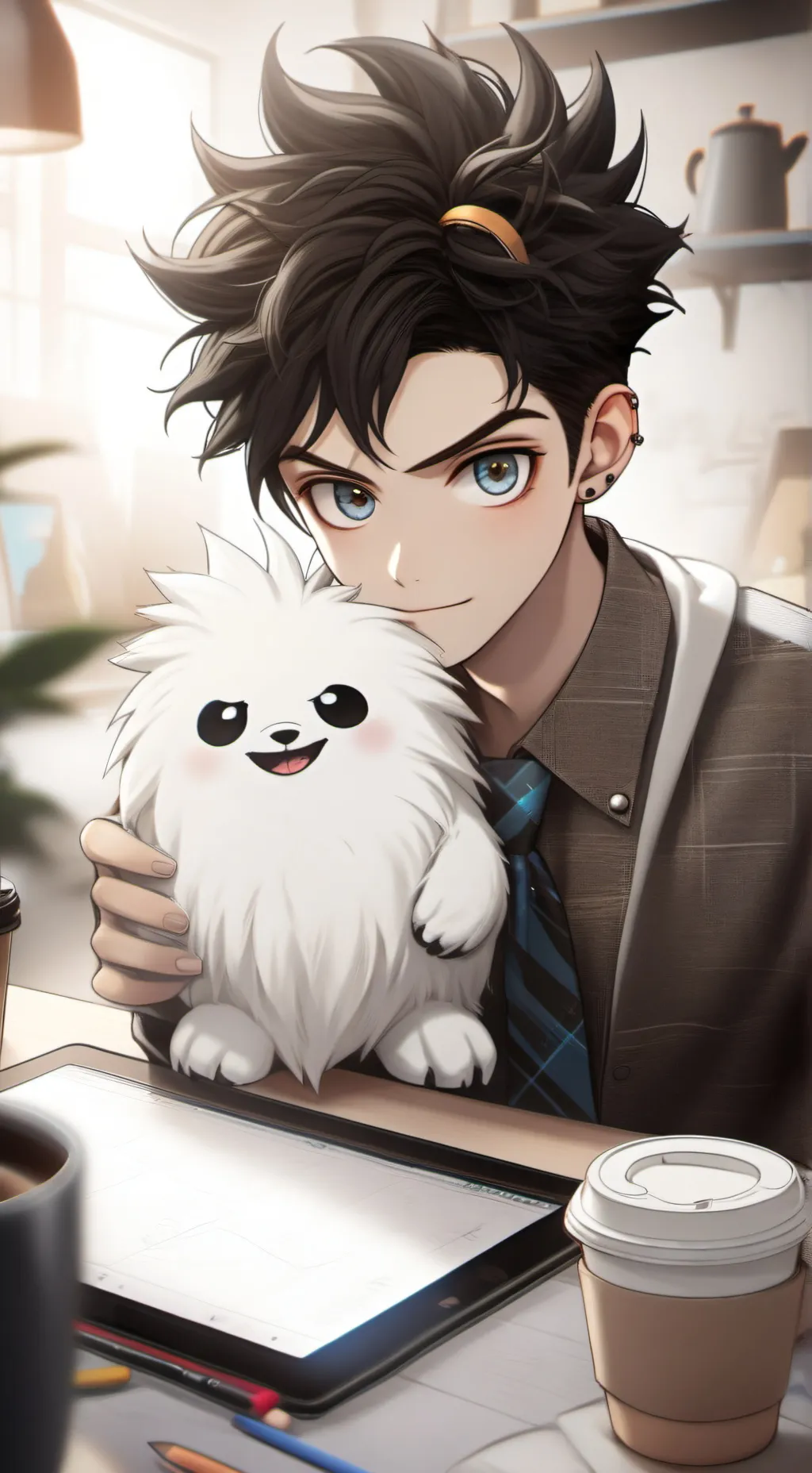 ai character: The Ultimate anime background