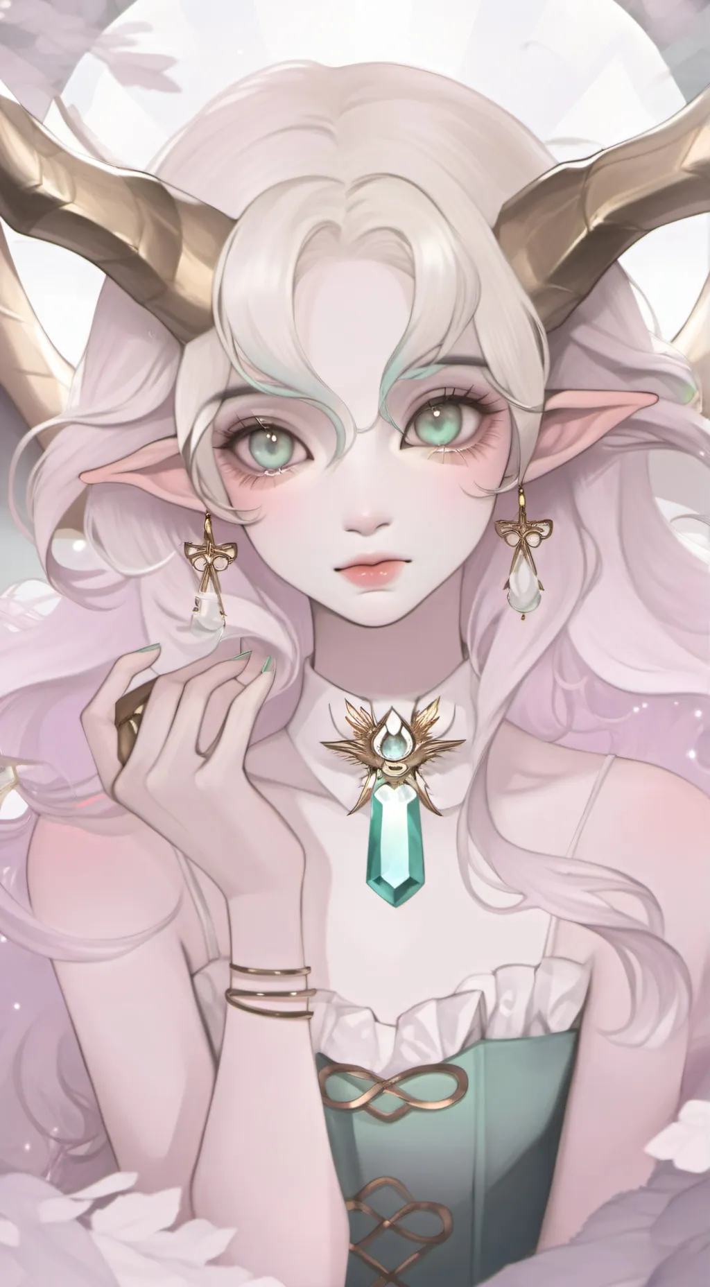 ai character: Melody background