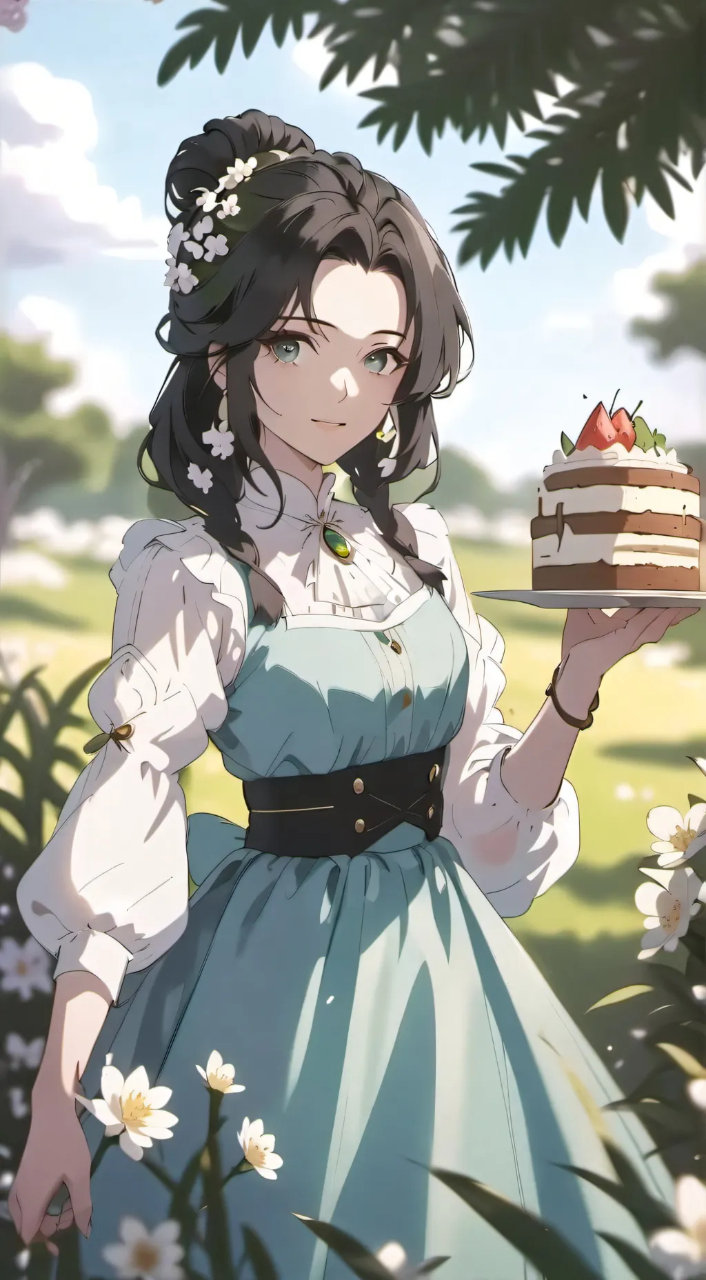 ai character: jjk you birthday  background