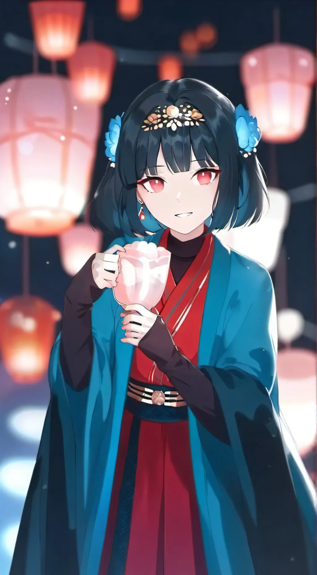 ai character: Масуми background