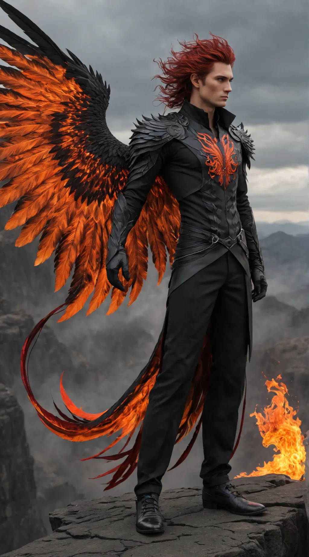 ai character: Caldrex Ashborne background