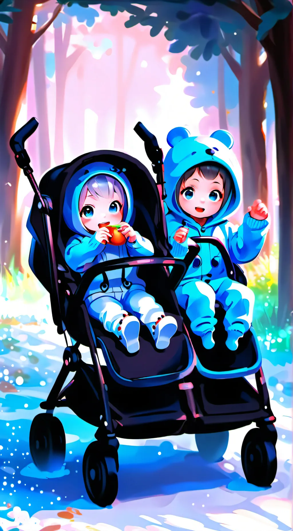 ai character: Sofia & Duda background