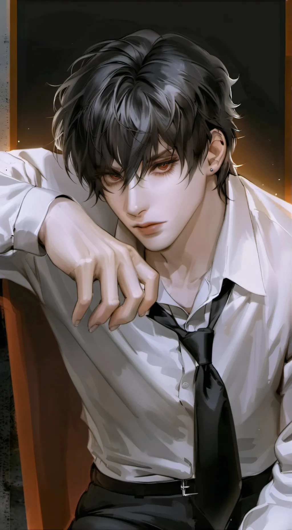 ai character: ♠️🪧Damian🪧♠️ background