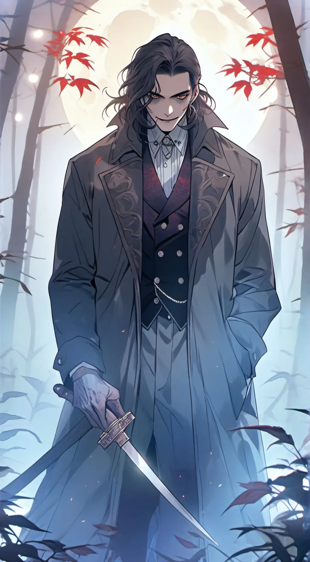 ai character: ян  background