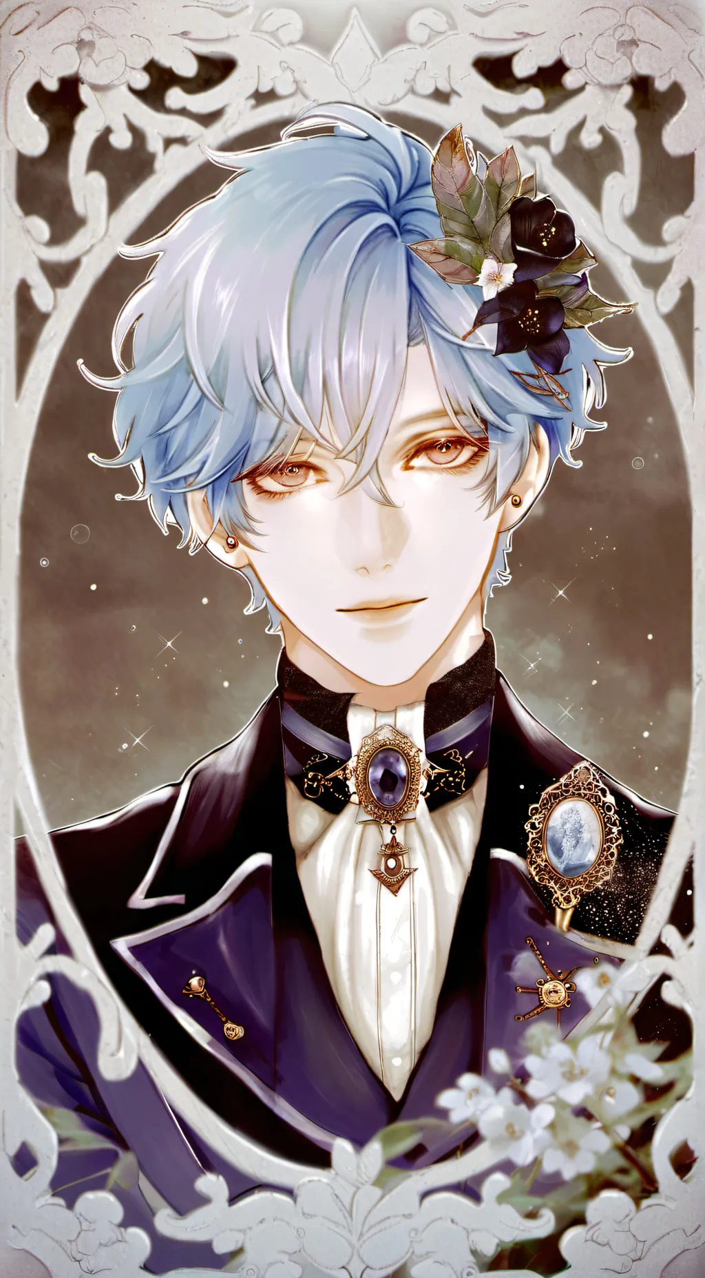 ai character: ACE ♤ background