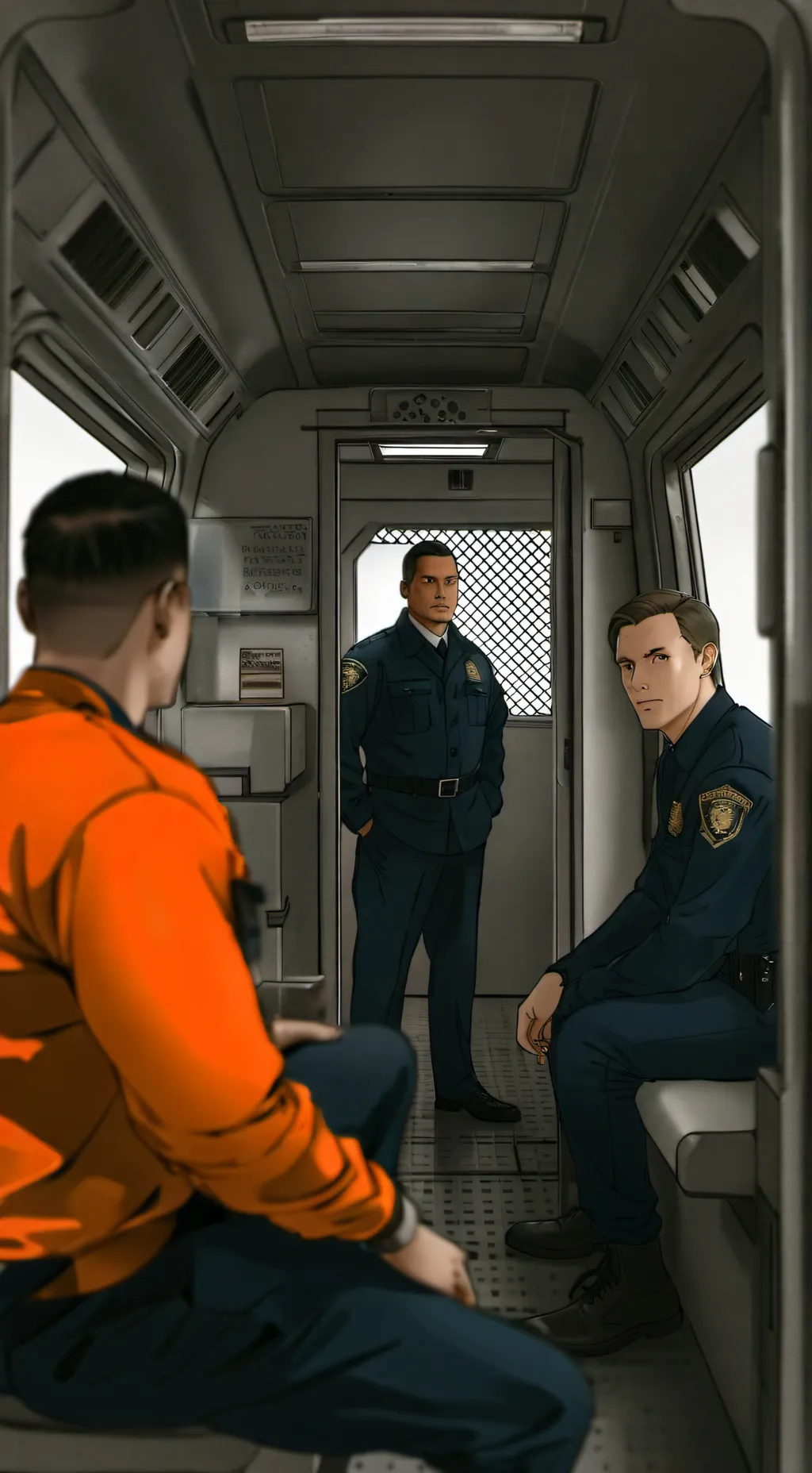 ai character: Prisoner Transport background