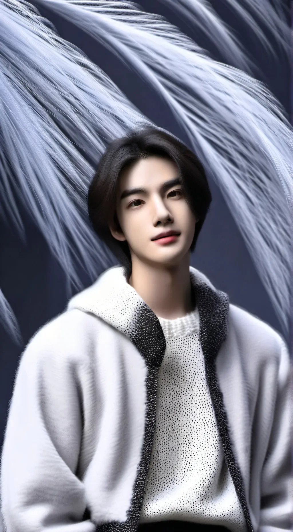 ai character: Hyunjin  background