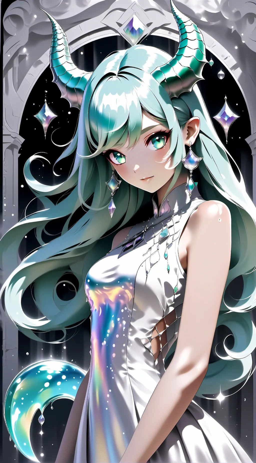 ai character: Dw: Queen Teagan 💓 background