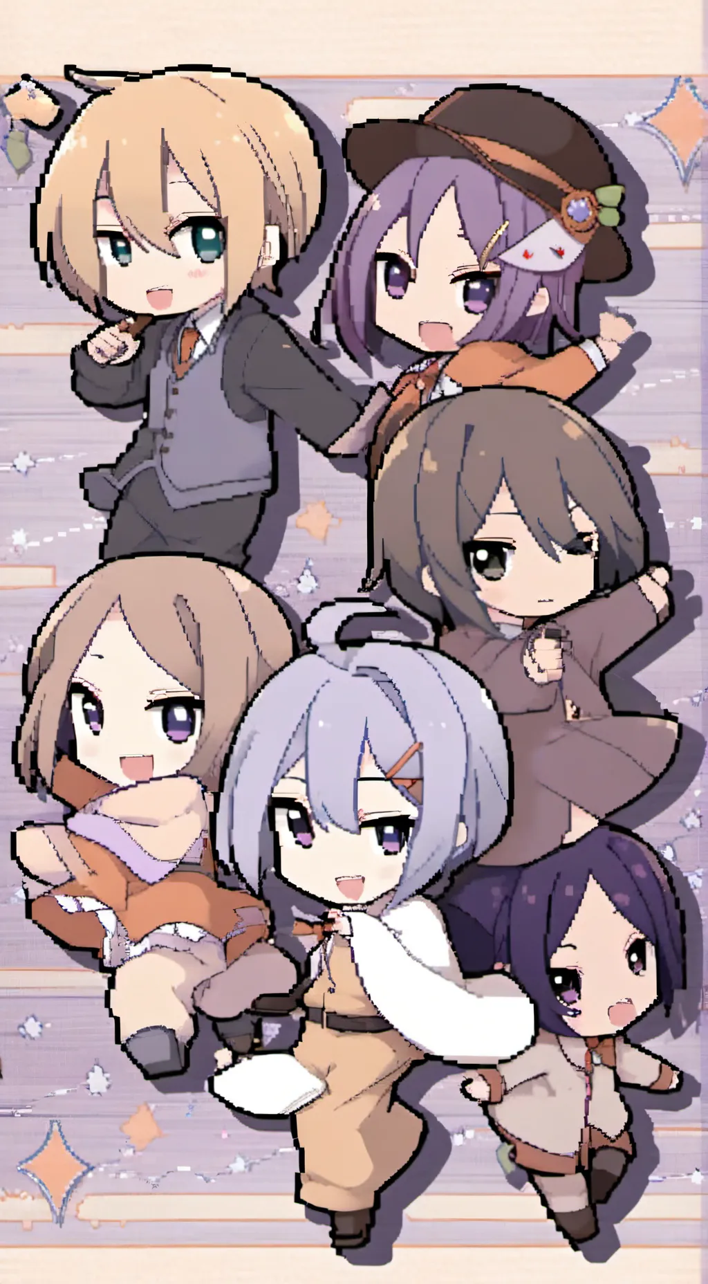 ai character: -Crazy Physco- background