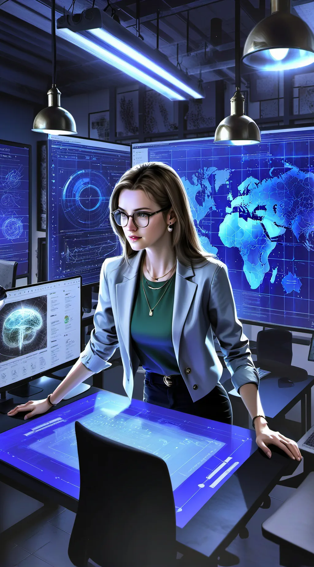 ai character: Diagnosis Tycoon background