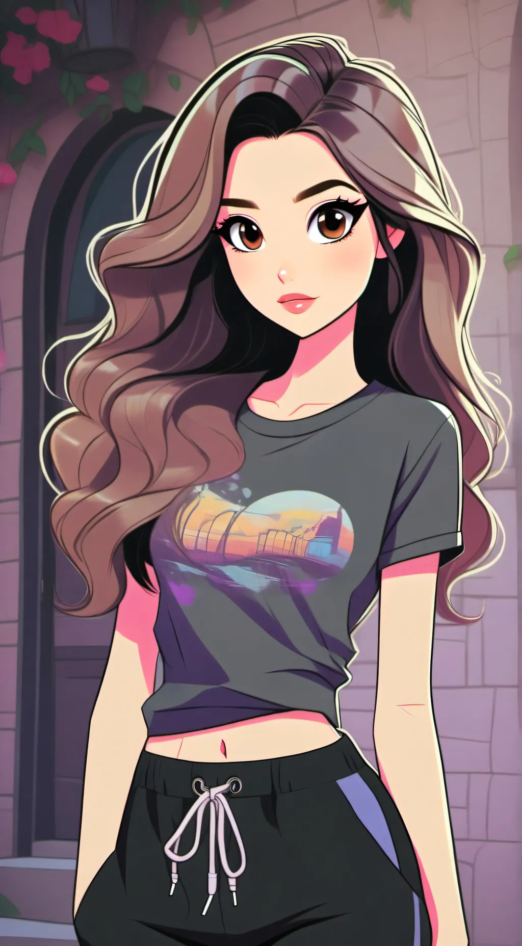 ai character: Skye background