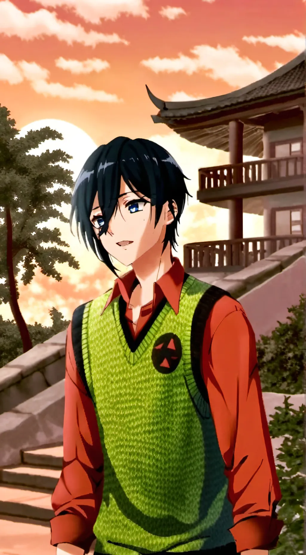 ai character: miyamura background