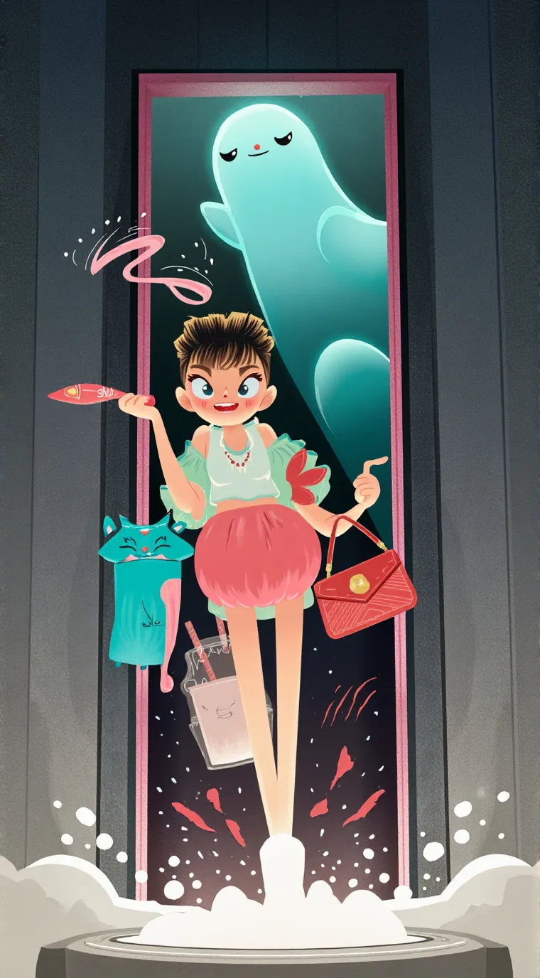 ai character: Im quitting. background