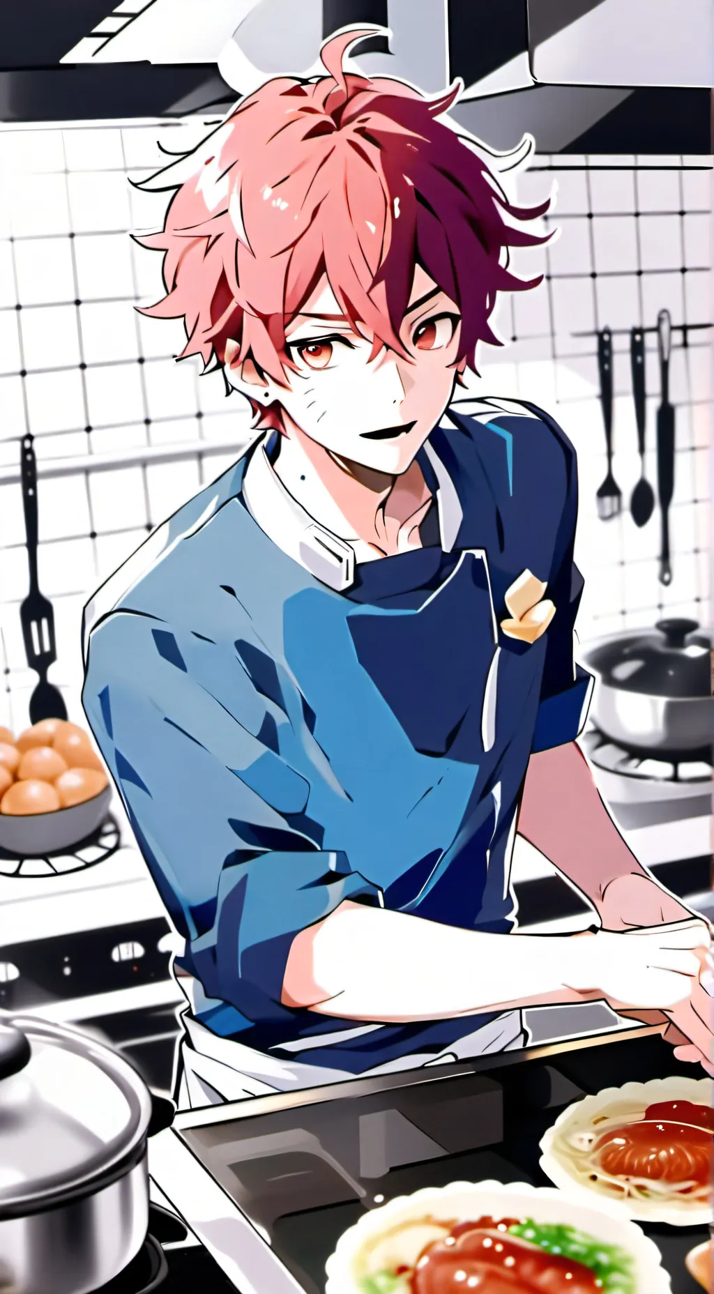 ai character: Self-proclaimed Chef Rival background