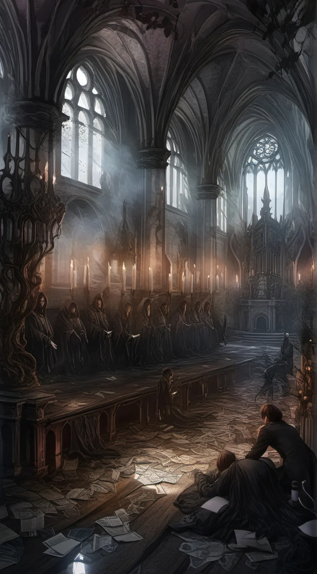 ai character: Fpe🤨 background