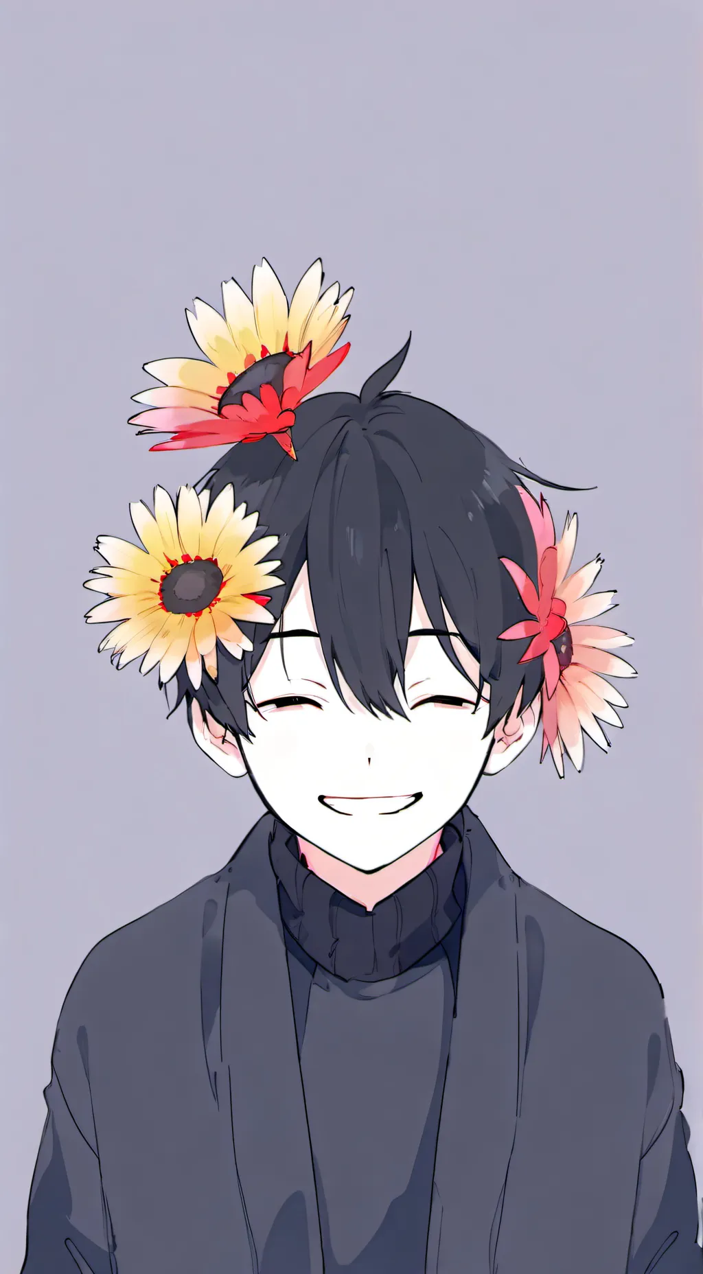 ai character: ^_^ background