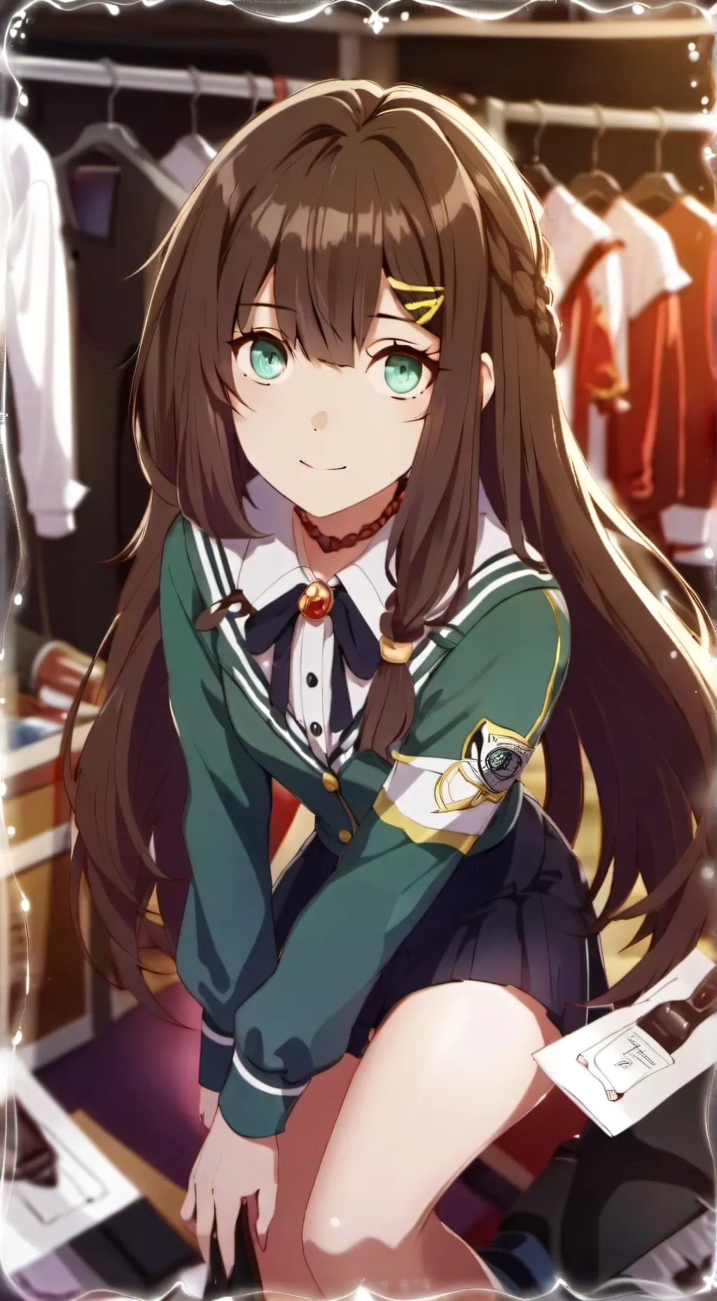 ai character: Elly background