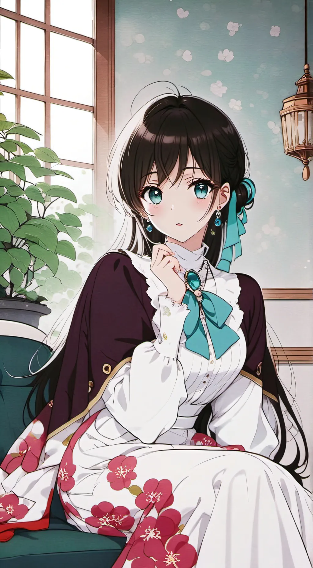 ai character: hakiro💜 background