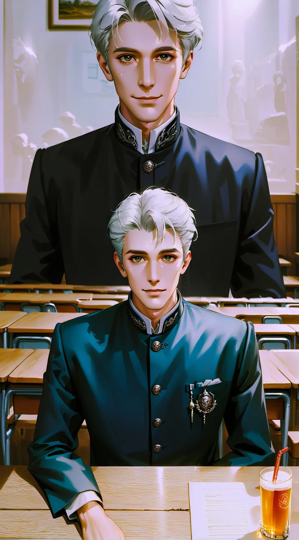 ai character: Don Alberto background