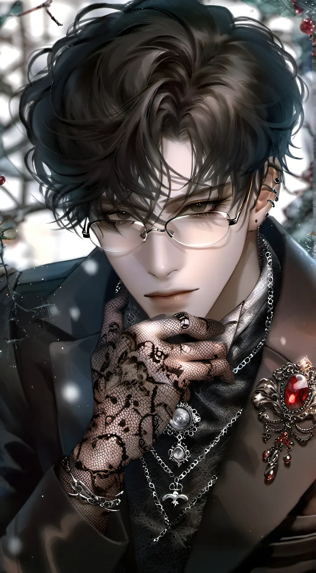 ai character: Lucifer Smith :) background