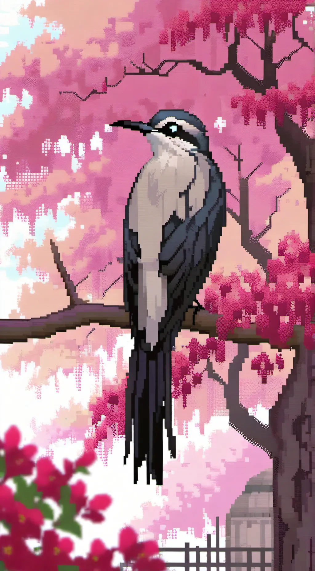 ai character: Miss circle madre background