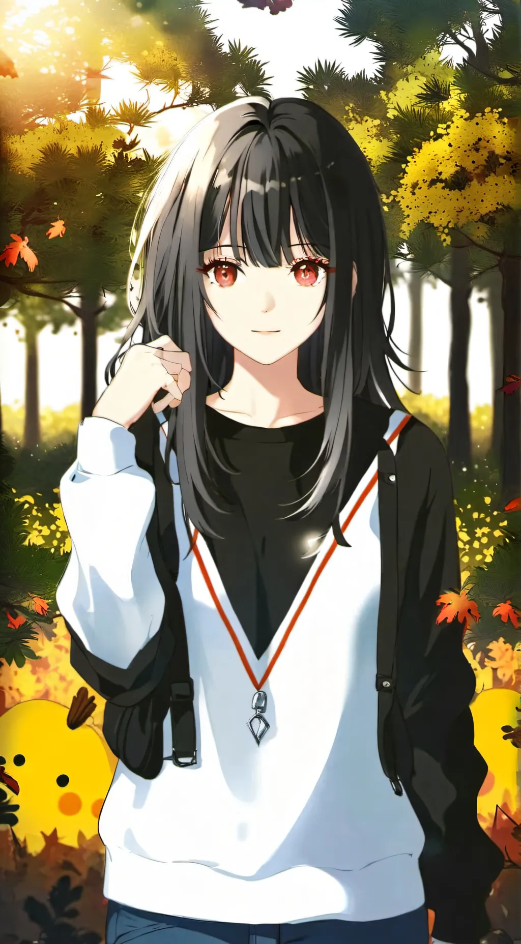 ai character: creadora(YO) background