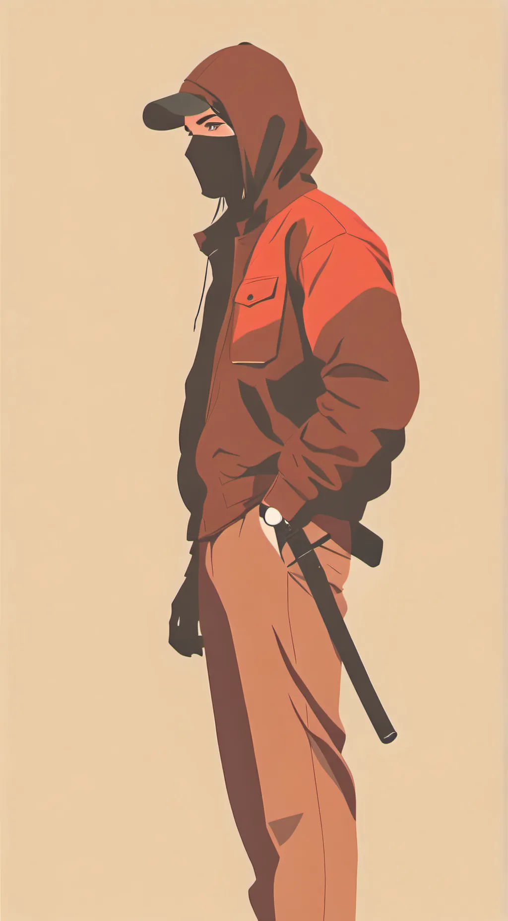 ai character: Robber background