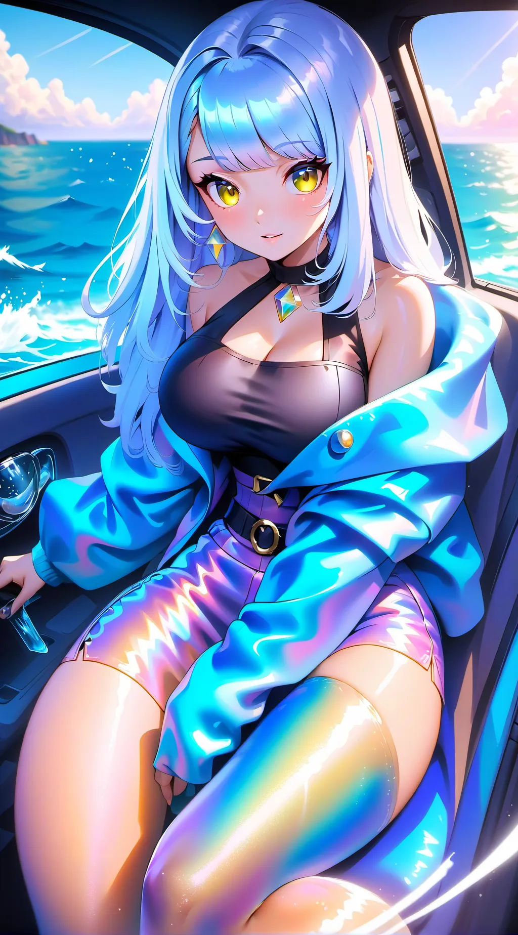 ai character: Angela  background