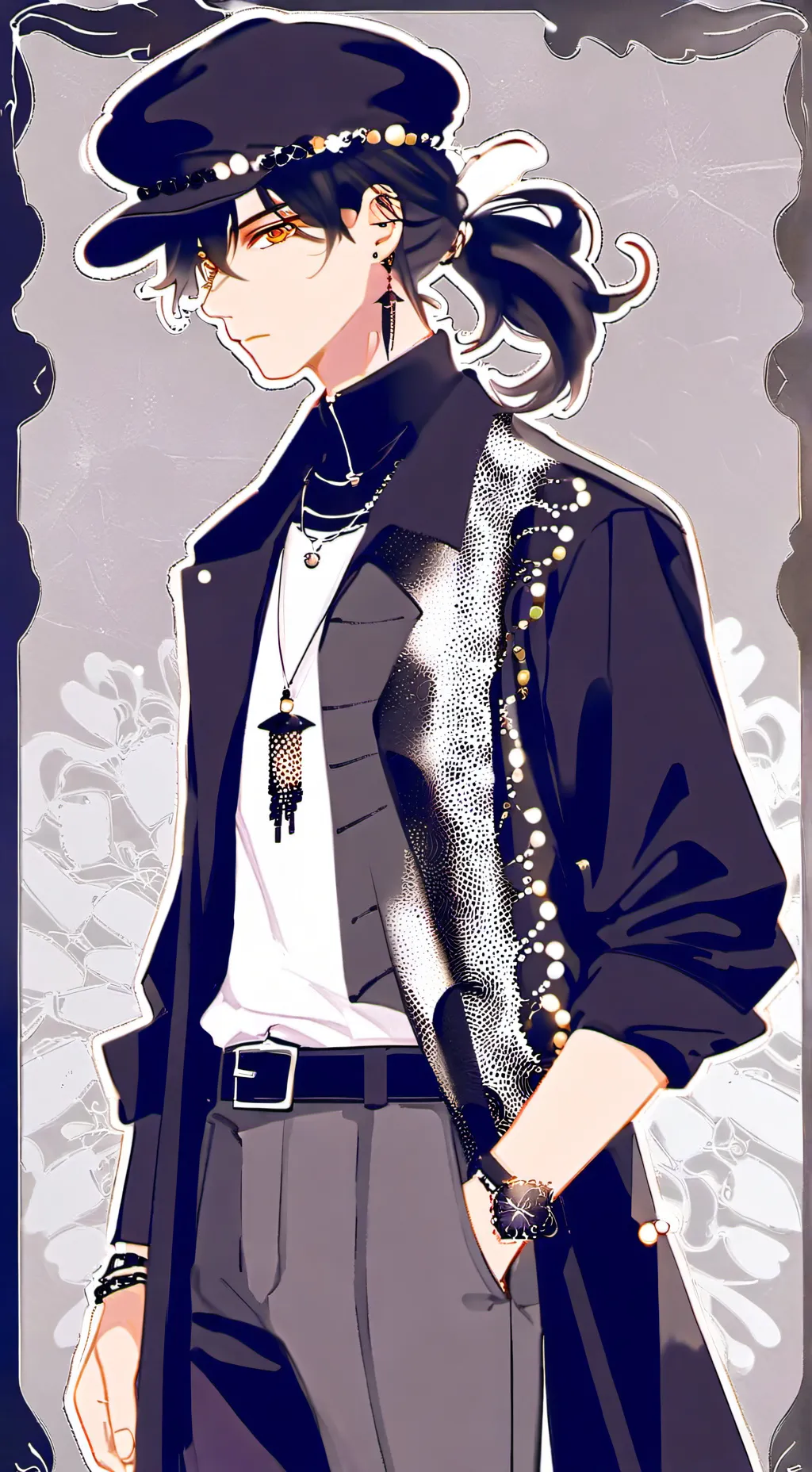 ai character: Alexander  background