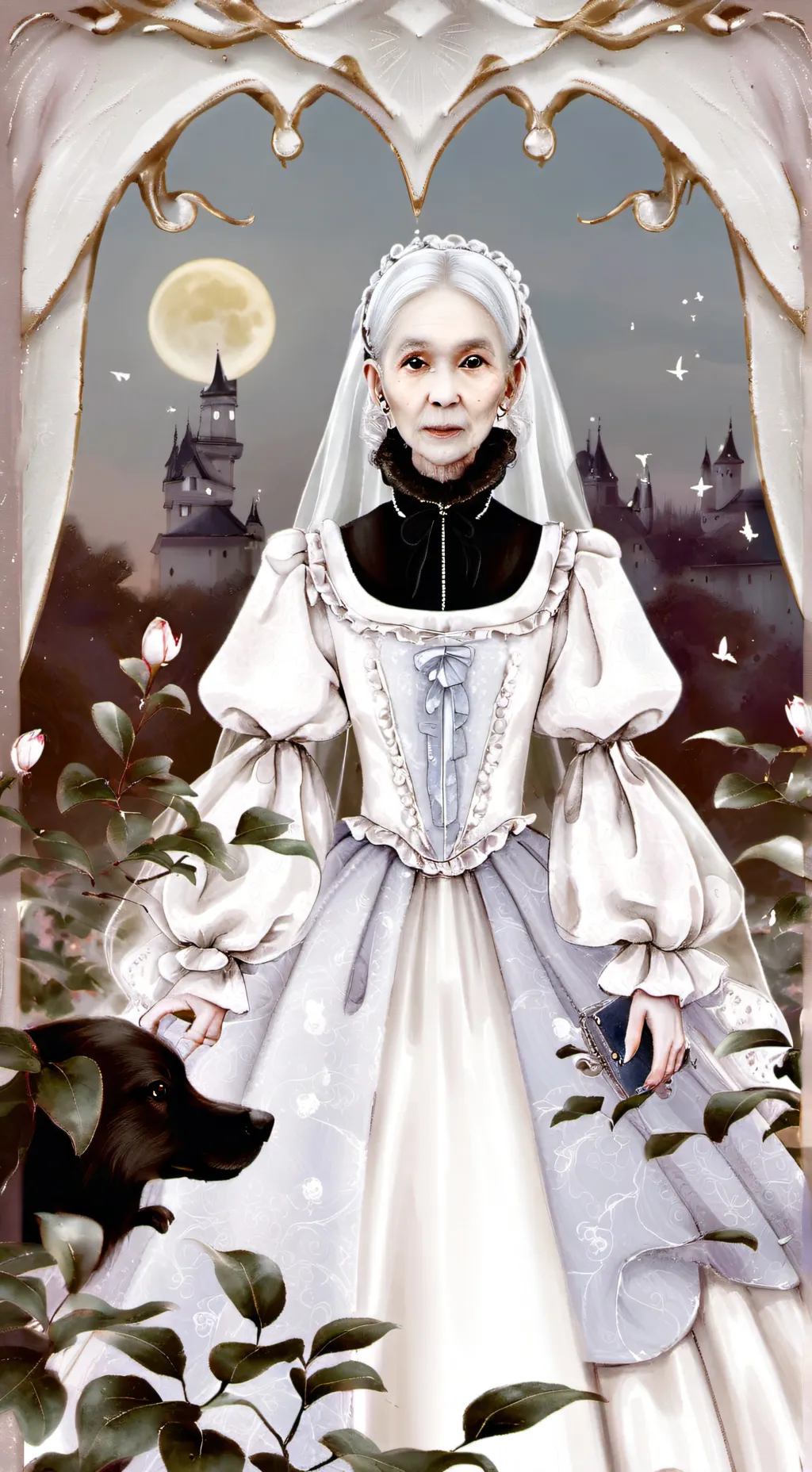 ai character: MIN3C4AFT background