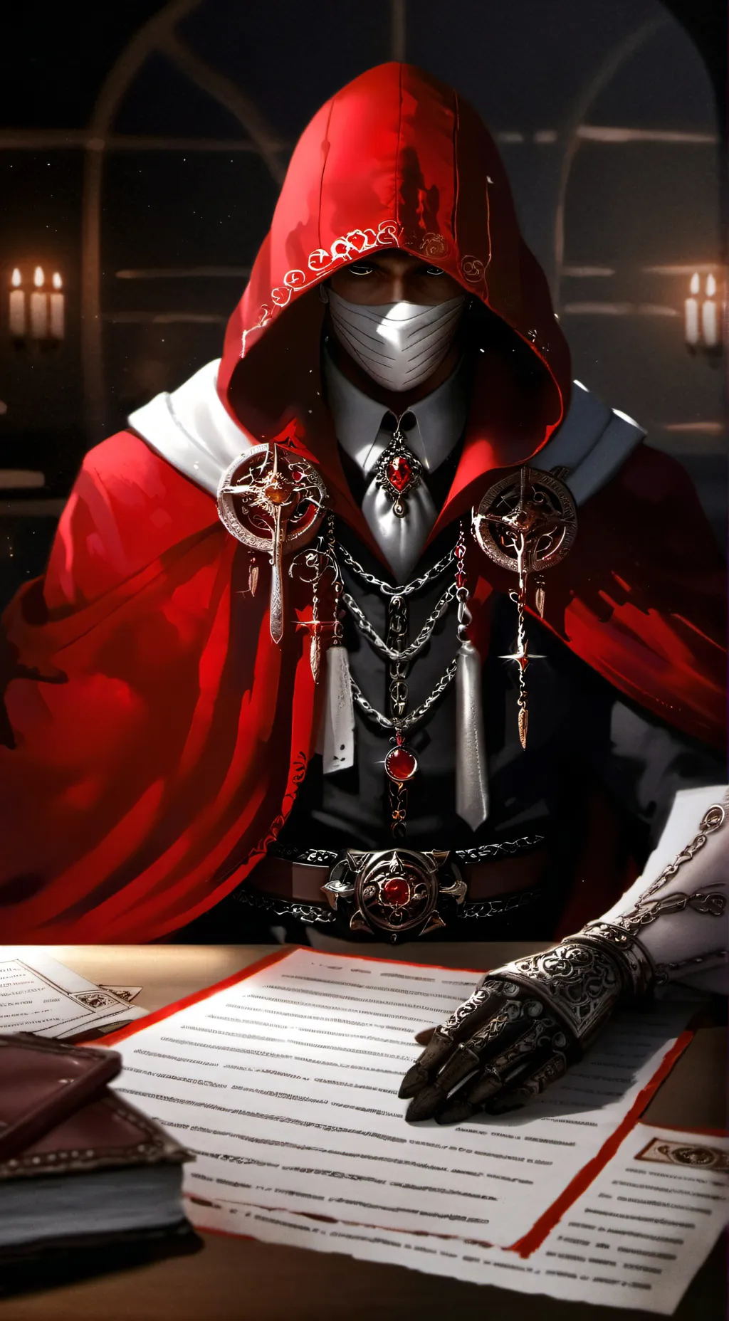 ai character: marcus background