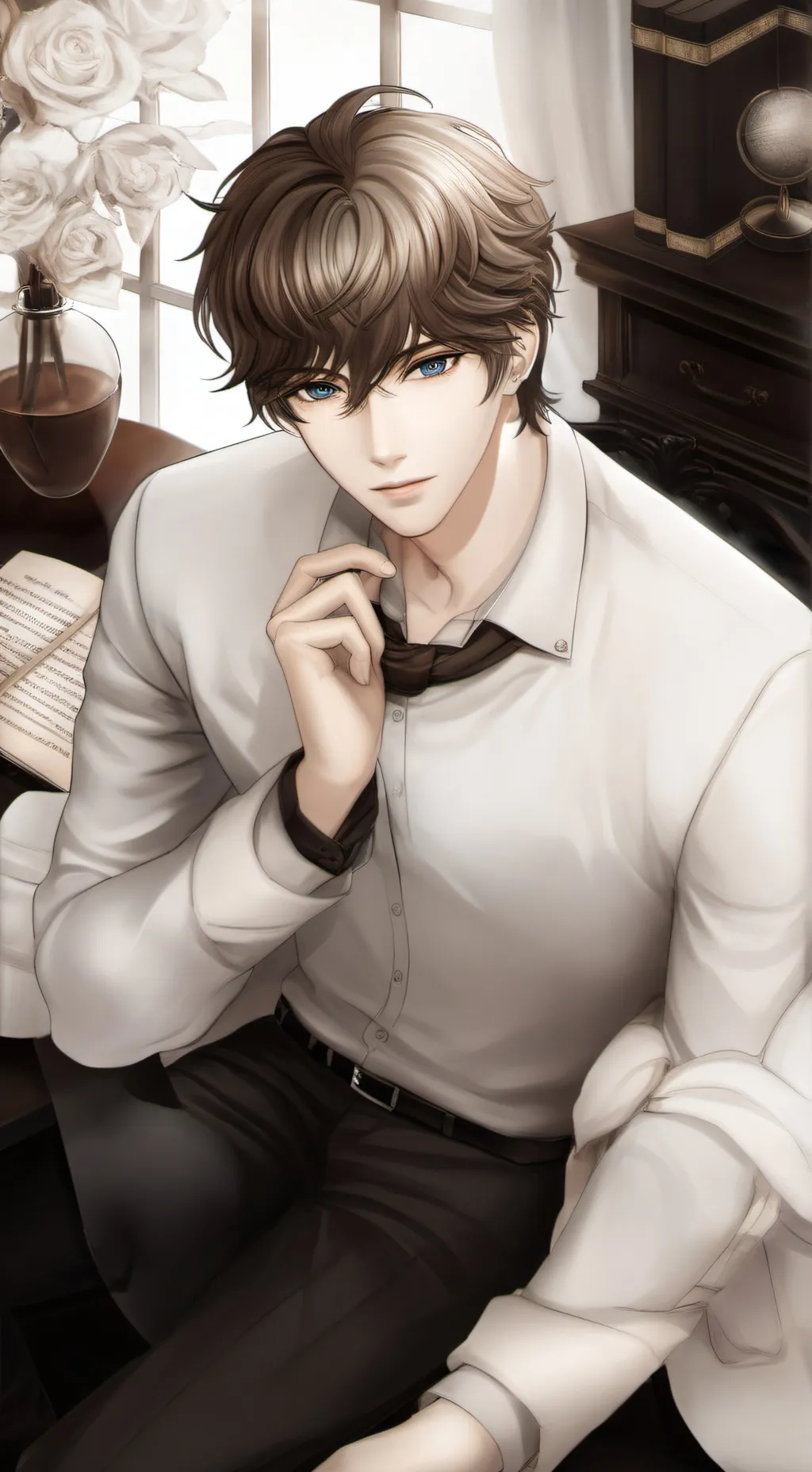 ai character: River  background