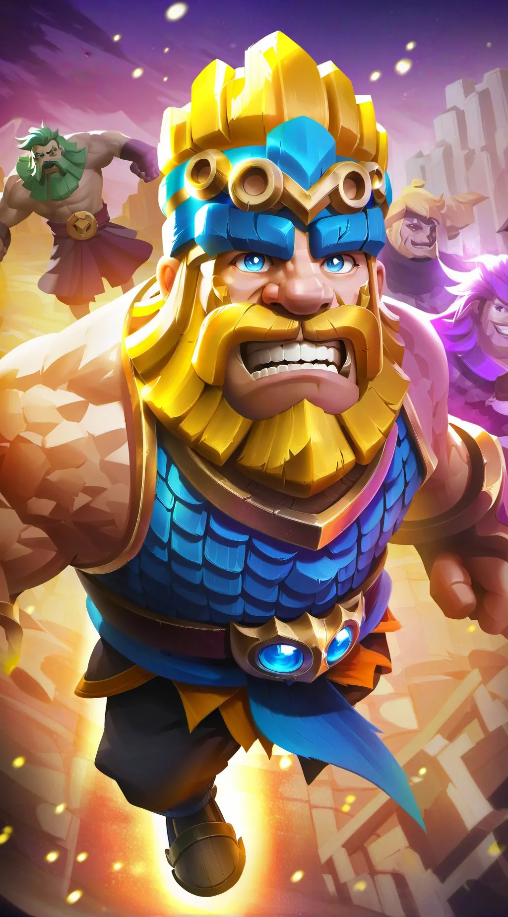 ai character: 3vade📷creators background