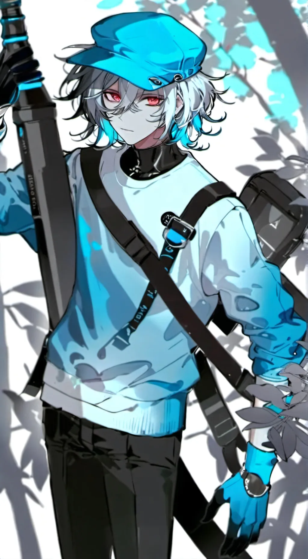 ai character: sans background