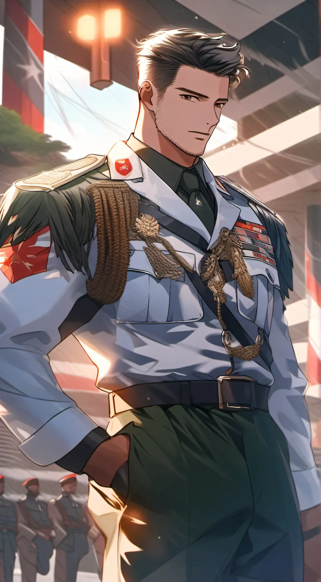 ai character: Cod Buff Y/n background