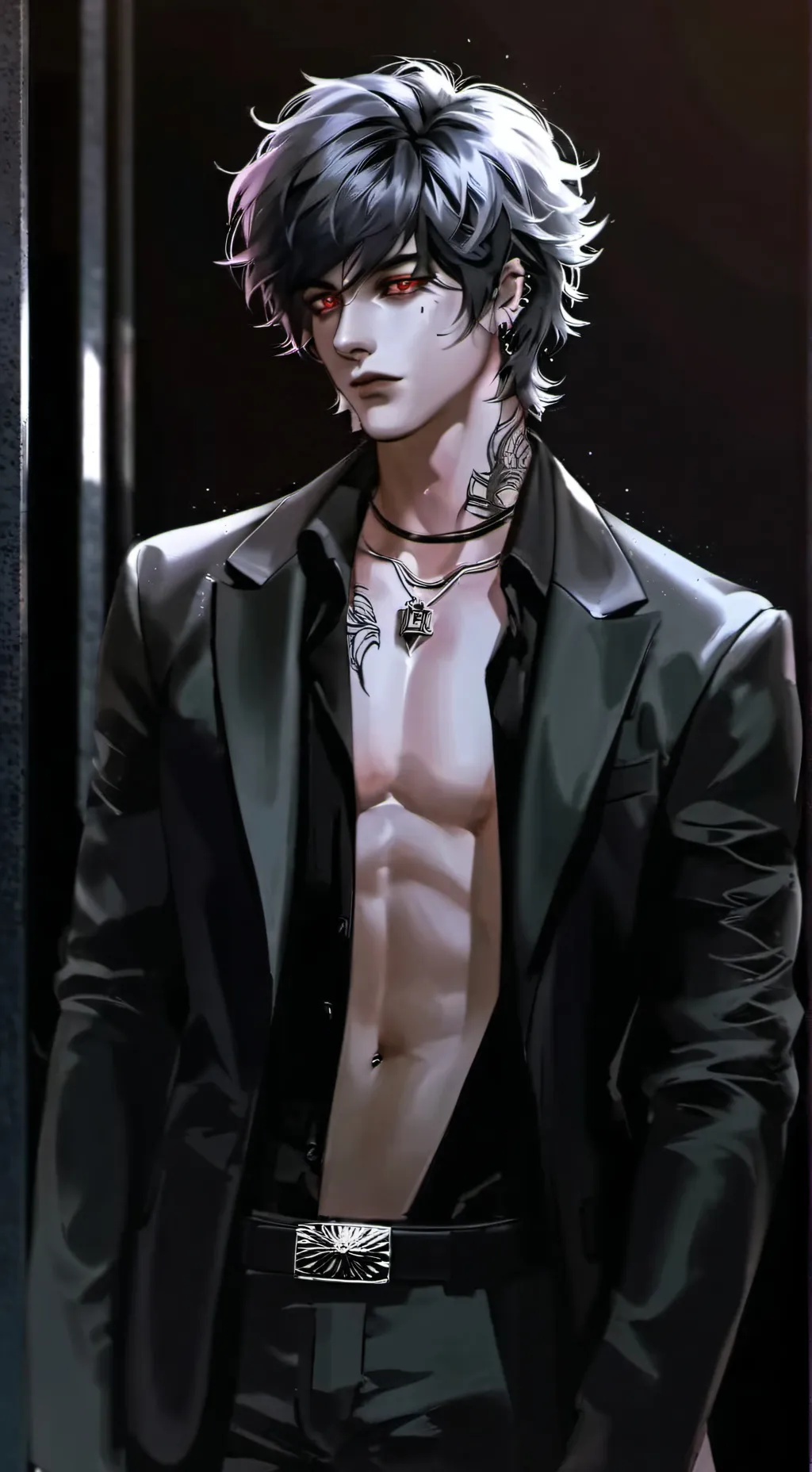 ai character: Benson  background