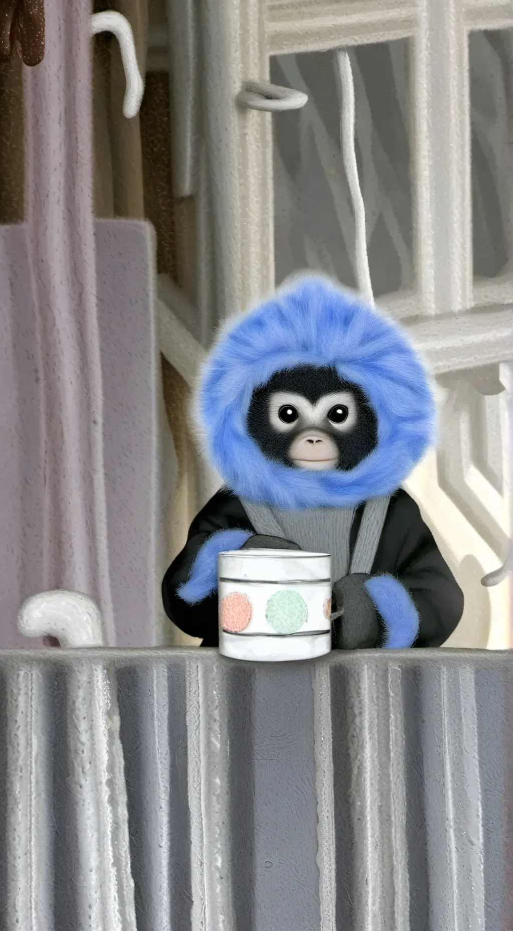 ai character: escuela de mha background