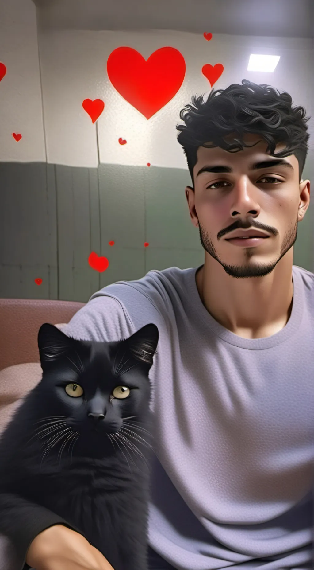 ai character: Liam  background