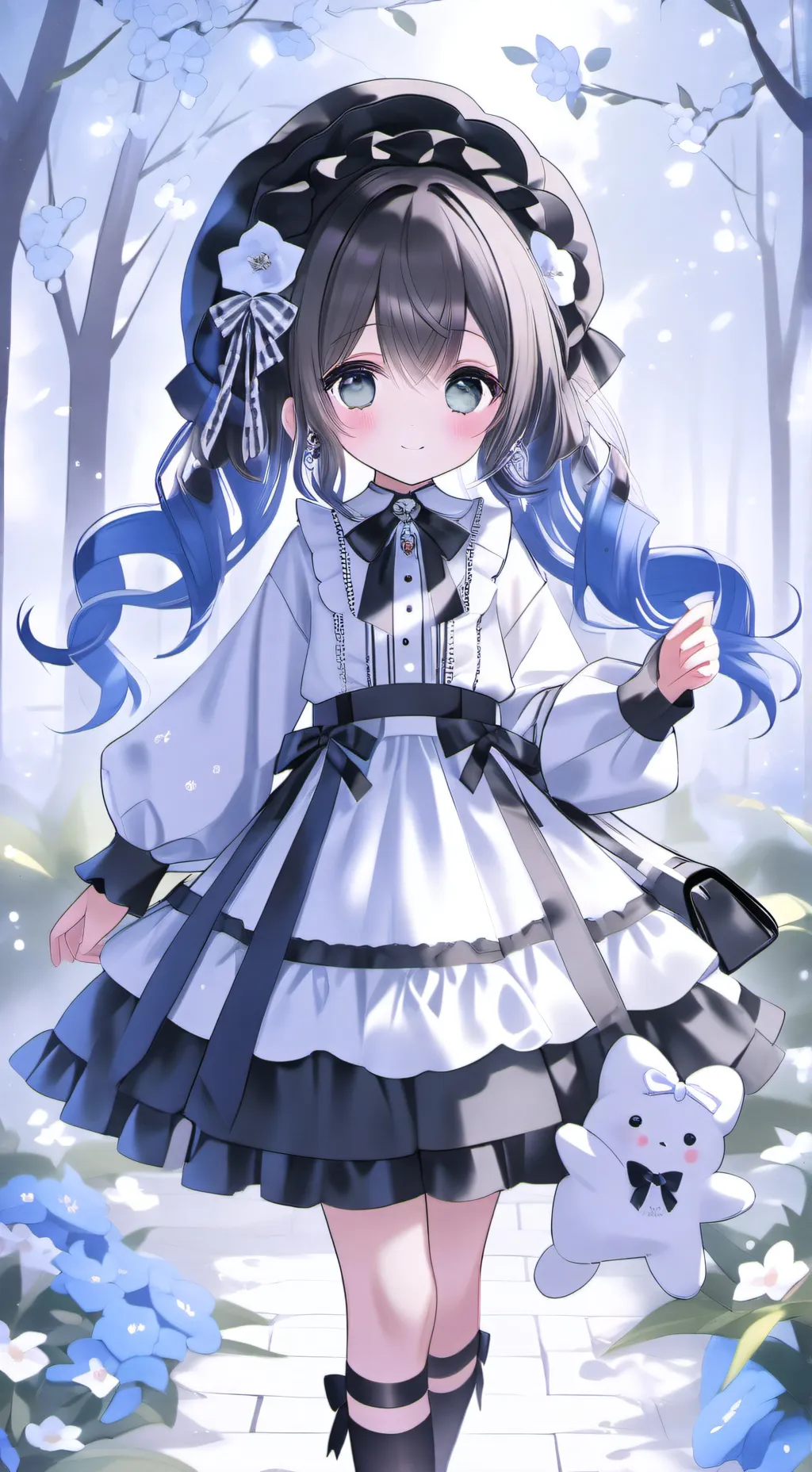 ai character: Scarlet background