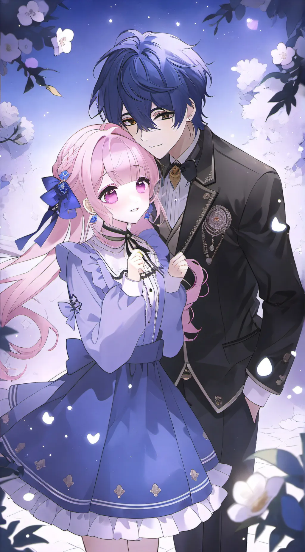 ai character: Luna *damian background